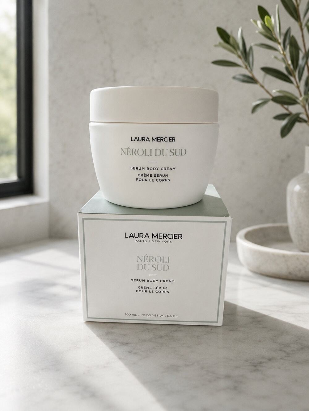 $78 New Laura Mercier Néroli du Sud Serum Body Cream 200ml Luxury
